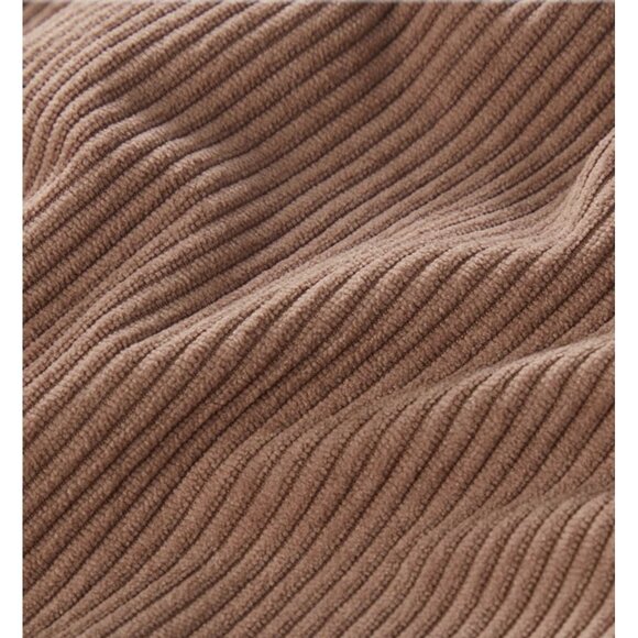 Halara High Waisted Corduroy Casual Skirt Sz Small Tan Invisible Zipper 2-in-1 A - Picture 8 of 10